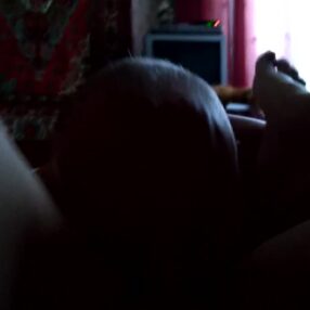 Оттрахал языком